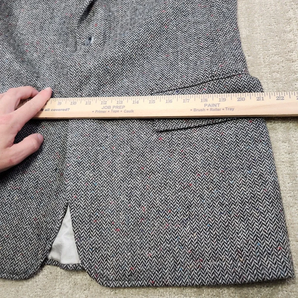 Vintage Herringbone Tweed Blazer Men 40R Wool Sport‎ Coat Jacket Archdale